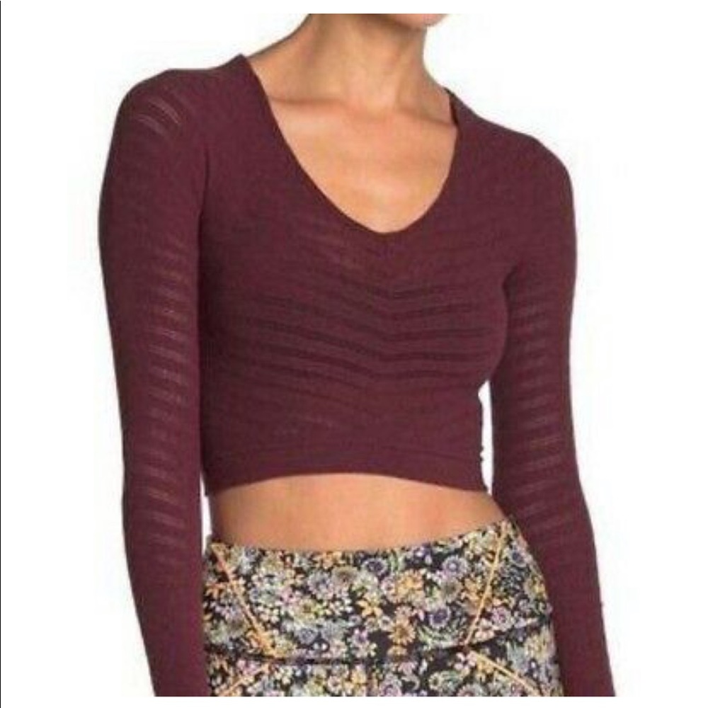 NWT Free People Movement Gone Adrift Long Sleeve Top